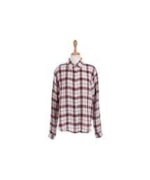 チェック柄シャツ(シャツ/ブラウス)