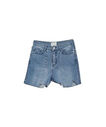 ヴィンテージムードショートデニムパンツ(デニムパンツ)