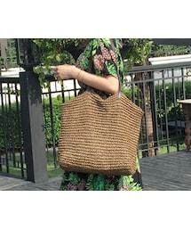 ナチュラルペーパーヤーンバッグ(エコバッグ/サブバッグ)