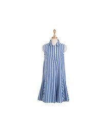 リネン混シャツワンピース(ワンピース)