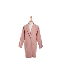 シンプルドロップショルダーコート(その他アウター)