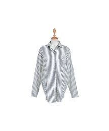 ヘビロテストライプ柄シャツ(シャツ/ブラウス)