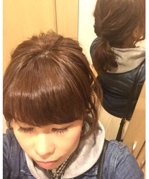 久しぶりに前髪つくった~😆🎵 | その他