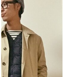 GU | ステンカラーコート