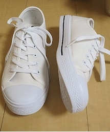 Tiffee Store | 無地ホワイトカラースニーカー(スニーカー)