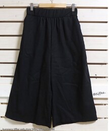 Tiffee Store | 麻100% ガウチョワイドパンツ(その他パンツ)