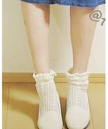 tutuanna | レース編みのガーリーソックス♡(ソックス/靴下)