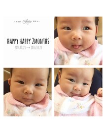 happy 2 months👶🍼 | ロンパース