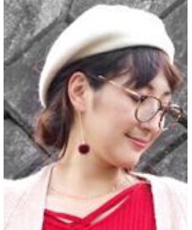 ぶら下がりファーピアス | ピアス（両耳用）