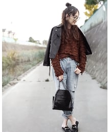 羽織ったバージョン♡ | ニット/セーター