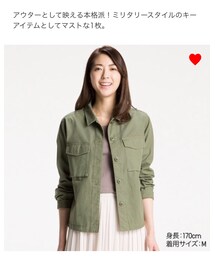 UNIQLO | ミリタリージャケット