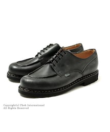 Paraboot | パラブーツ ''シャンポード''ローカットUチップレザーブーツ 【CHAMBORD(NOIR)】(ドレスシューズ)