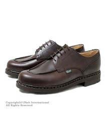Paraboot | パラブーツ/PARABOOT フランス製''シャンポード''ローカットUチップレザーブーツ【CHAMBORD(CAFE)】(ドレスシューズ)