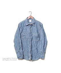 orSlow | オアスロウ（オアスロー）/orSlow ワークシャンブレーシャツ【OR-01-8070-8071】(シャツ/ブラウス)