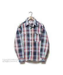 Pherrow's | フェローズ/PHERROW'S(PHERROWS) ヘビーフランネルチェックシャツ(14W-720WS)(シャツ/ブラウス)
