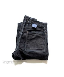 TENDER | テンダー/TENDER Co. 英国製 ''WOAD DEINM WIDE''ウォード染め/インディゴ染めデニム・ジーンズ(132-WIDE-WOADDENIM)(デニムパンツ)