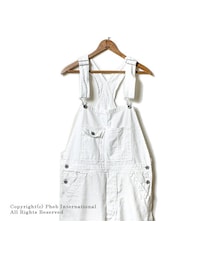 orSlow | オアスロウ（オアスロー）/orSlow 日本製 ''ホワイト＆ヒッコリー''オーバーオール(03-9000)(サロペット/オーバーオール)
