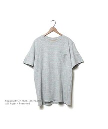 FilMelange | フィルメランジェ/FILMELANGE 日本製 ''PERCY''ボーダーポケットＴシャツ(FM-PERCY)(Tシャツ/カットソー)