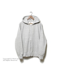 FilMelange | フィルメランジェ/FILMELANGE 日本製 ''TENESSEE''オーガニックコットン吊裏毛フルジップパーカー(FM-TENESSEE)(パーカー)