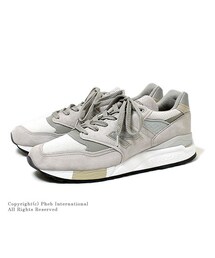 NEW BALANCE | ニューバランス/NEW BALANCE アメリカ製 ''M998エレファントスキン''スニーカー・ランニングシューズ(M998-CEL)(スニーカー)