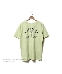 HELLER'S CAFE | ヘラーズカフェ/HELLER'S CAFE BY ウエアハウス/WAREHOUSE 日本製 ''HASTINGS''Tシャツ(15SS-HC-M74-HASTINGS)(Tシャツ/カットソー)