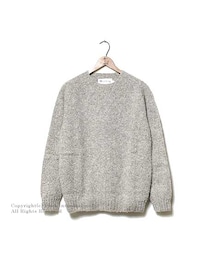 Hurley | ハーレーオブスコットランド/HARLEY OF SCOTLAND 英国製 ''シャギードッグ''シェトランドニット・セーター(HARLEY-2474-7)(ニット/セーター)