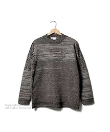 FilMelange | フィルメランジェ/FILMELANGE 日本製 ''メイベル''ガンジーセーター ニット(MABEL)(ニット/セーター)