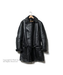 FRANK LEDER | フランクリーダー/FRANK LEDER ドイツ製 ''LAMBSLEATHER''ムートンコート・ラムレザーコート(0621073)(ムートンコート)