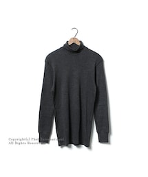 FilMelange | フィルメランジェ/FILMELANGE 日本製 ''ルカ''タートルネックロンT(RUCA)(Tシャツ/カットソー)