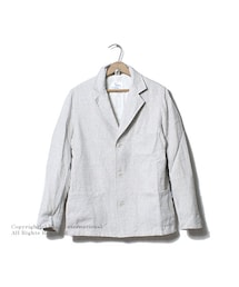 Yarmo | ヤーモ/YARMO 英国製 ''リネン''ドライバージャケット・DRIVER JACKET(YARMO-LINEN-DRIVER-JKT(YAR-16SS-01))(テーラードジャケット)