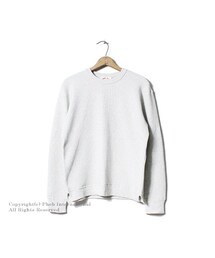 コムアーチ/comm. arch. by ジョーマック/JOE MC 日本製 ''サマーワッフル''サマーセーター コットンニット(SUMMER-WAFFLE-LONG)(ニット/セーター)