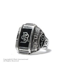 Pherrow's | フェローズ/PHERROW'S(PHERROWS) 日本製 25周年記念 シルバーリング カレッジリング(16S-PRS-RING-S)(リング)