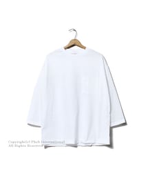 Vincent et Mireille | ヴァンソン エ ミレイユ/VINCENT ET MIREILLE フランス製 ビッグシルエット 7分袖ポケT Tシャツ(MN16SC-05)(Tシャツ/カットソー)