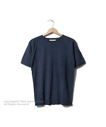 comm. arch. | コムアーチ/comm. arch. by ジョーマック/JOE MC 日本製 ''ホールガーメント''ニットT 半袖ニット(WHOLEGARMENT-KNIT-T)(ニット/セーター)