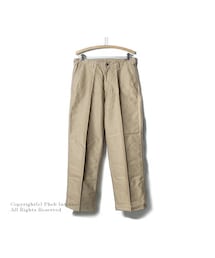 AURALEE | オーラリー/AURALEE 日本製 FINX MOLESKN WIDE PANTS フィンクスモールスキン ワイドパンツ(A6AP01FM/A6SP01FM-PT)(チノパンツ)