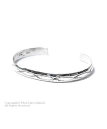 ファーストアメリカントレイダーズ/FIRST AMERICAN TRADERS アメリカ製 スターリングシルバー ナローバングル(NARROW-BANGLE-SB9)(バングル/リストバンド)