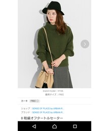  SENSE OF PLACE | トップス