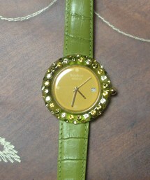 Bonbon watch イエロー(アナログ腕時計)