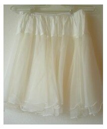 SNIDEL | チュールスカート(スカート)