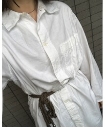 VINTAGE | 下北沢 古着屋 で購入(シャツワンピース)
