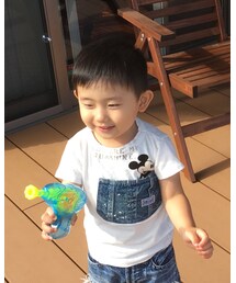 DENIM DUNGAREE | DENIM DUNGAREE ミッキーT(Tシャツ/カットソー)