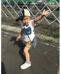 DENIM DUNGAREE | DENIM DUNGAREE カモフラショーパン(パンツ)