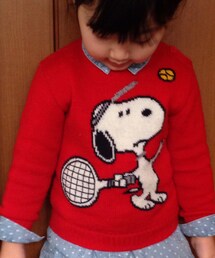スヌーピーニット(ニット/セーター)