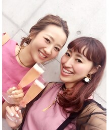 ピンク♡おそろコーデ😚😆 | その他