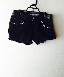 no brand | 黒ショーパン(その他パンツ)