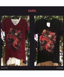 KMRii | アラビックフラワーCT(Tシャツ/カットソー)
