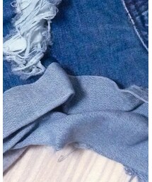 one tee | デニムパンツ