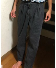 ゆりっぱストライプ | デニムパンツ