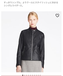 UNIQLO | ライダースジャケット