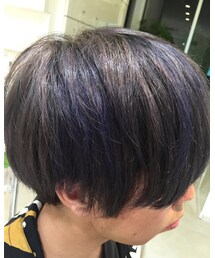 髪色 シルバー×ブルー | その他